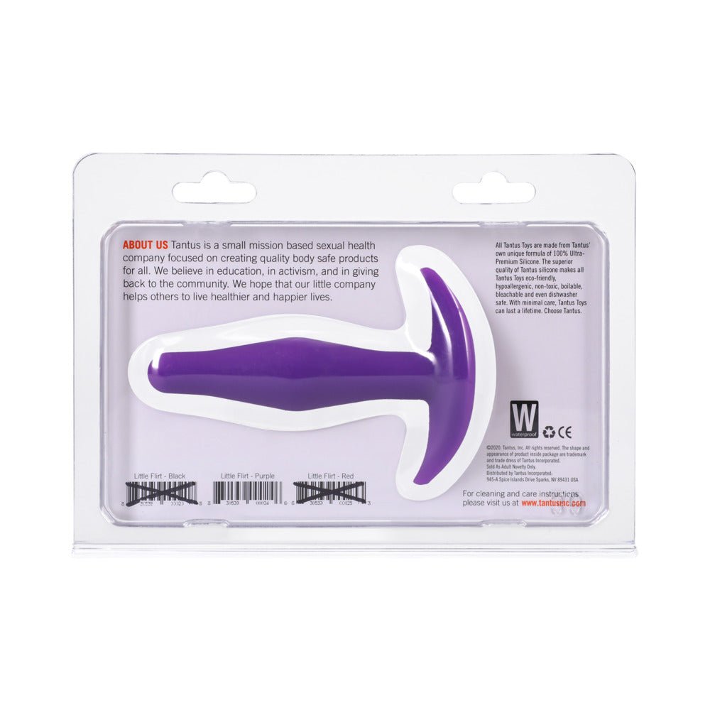 Tantus Little Flirt Anal Plug Lilac - Image 4