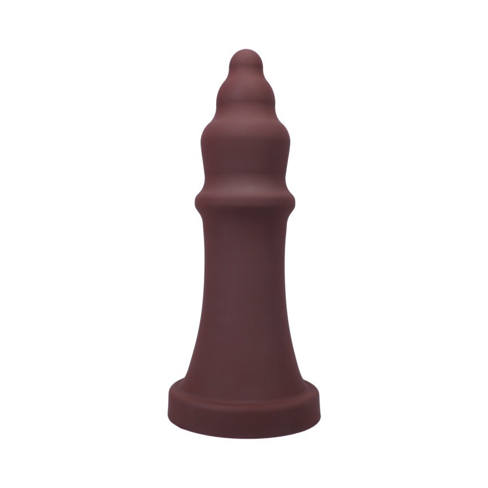 Tantus The Queen Firm Dildo Garnet - Image 2