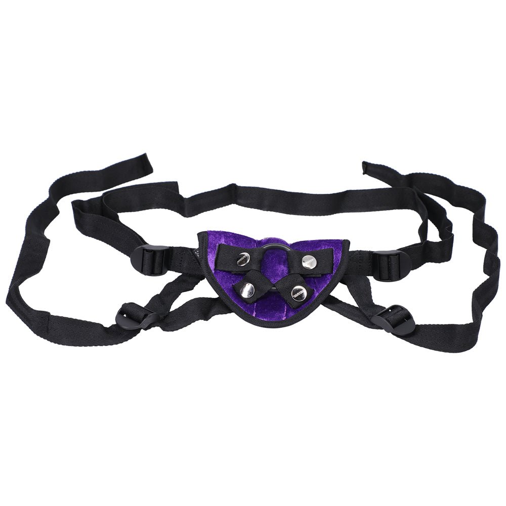 Tantus Sport Vibrating Dildo Kit Amethyst - Image 2