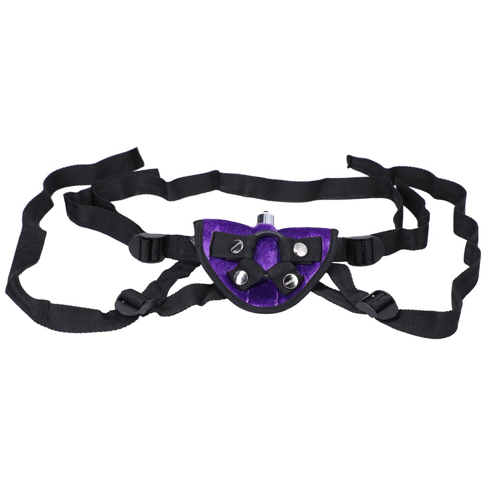 Tantus Sport Vibrating Dildo Kit Amethyst - Image 3