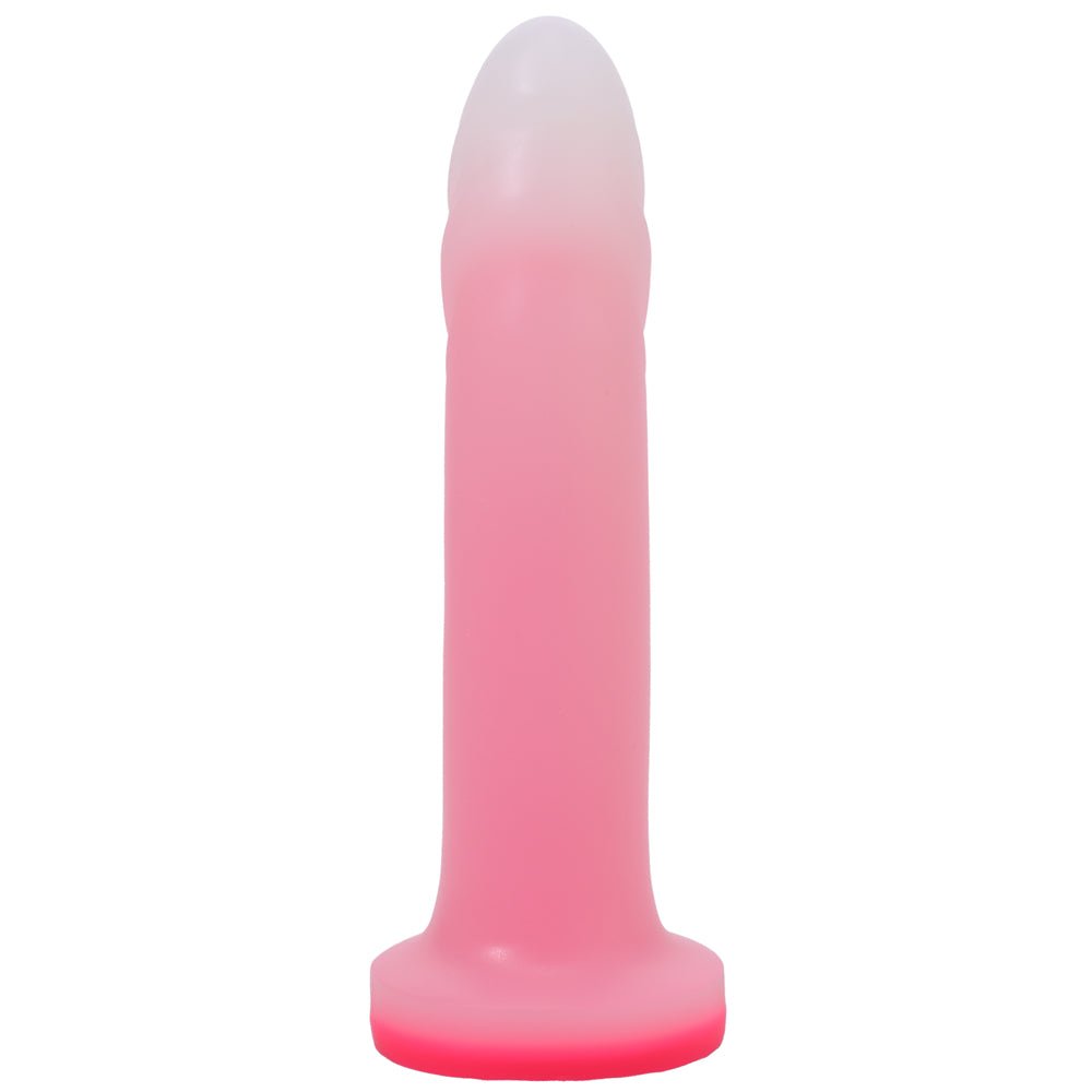 Tantus Flurry O2 Dual Density G-Spot Dildo Rose Quartz - Image 4