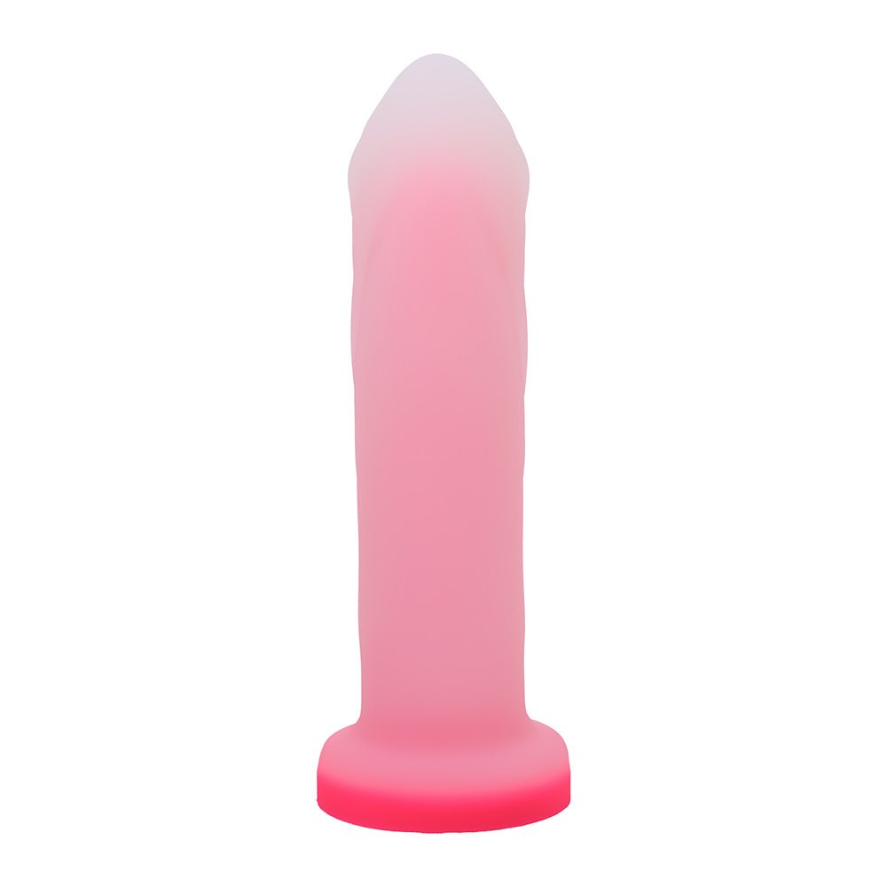 Tantus Cush O2 Dual Density G-Spot Dildo Rose Quartz - Image 5