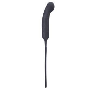 Alternative view of Tantus Plunge Paddle Dildo Onyx (Bag)