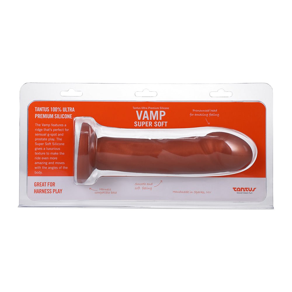 Tantus Vamp Super Soft Dildo Copper