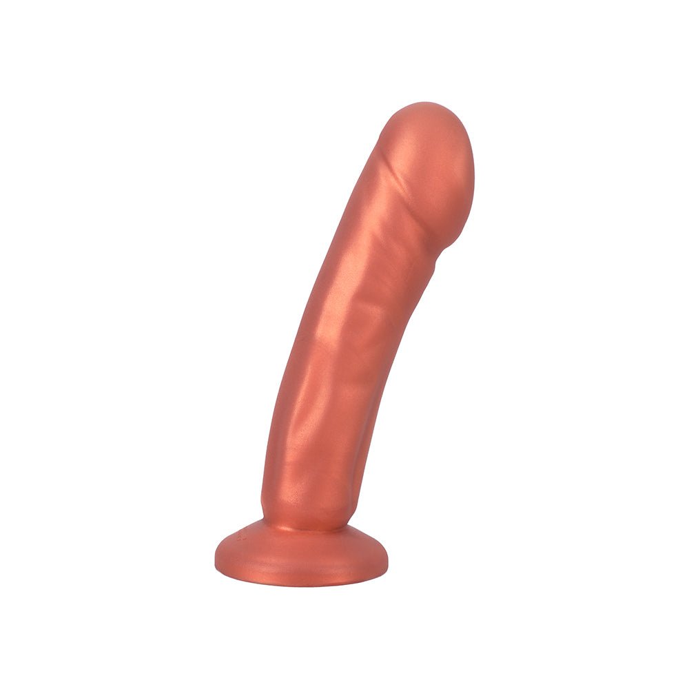 Tantus Vamp Super Soft Dildo Copper - Image 4