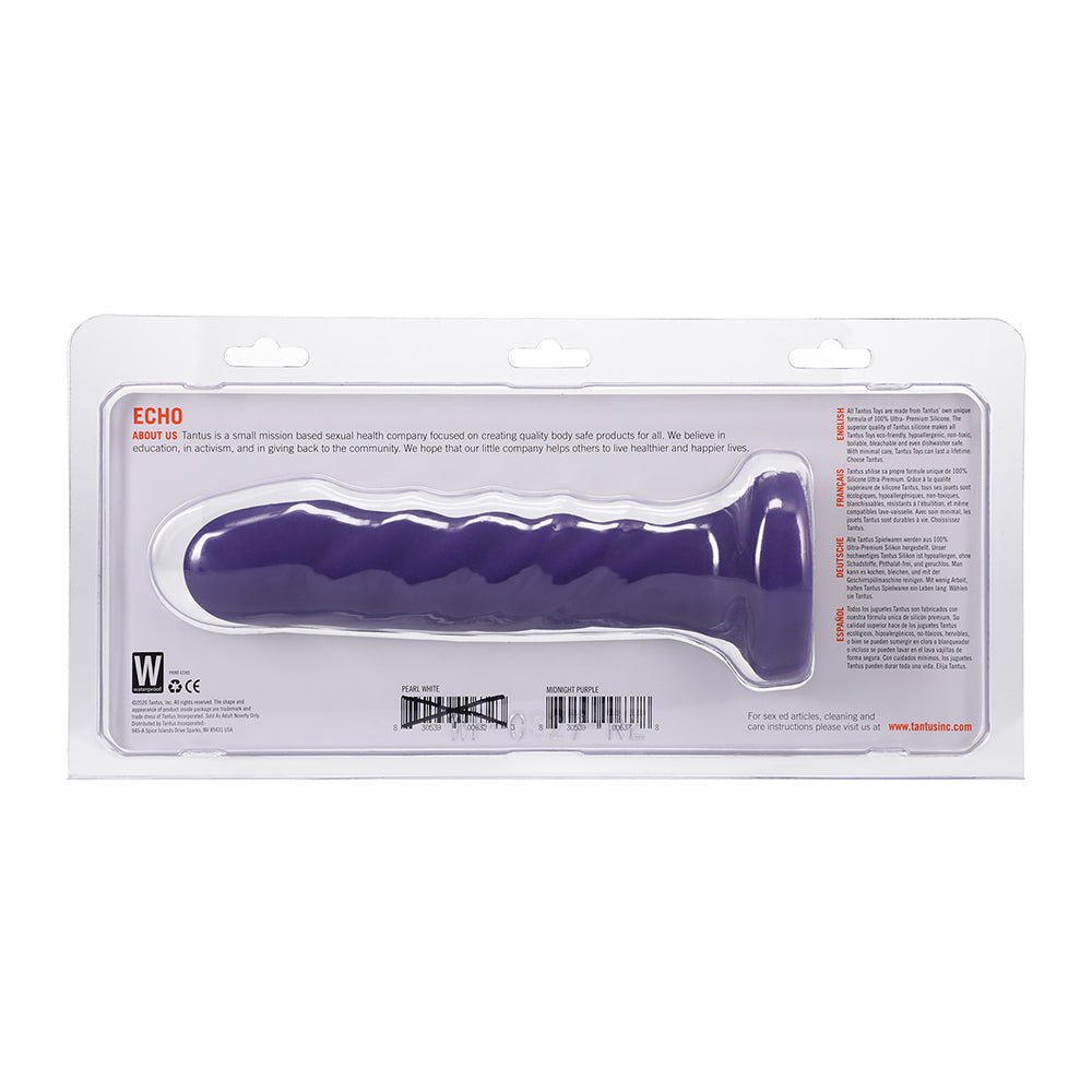Tantus Echo Vibrating Dildo Amethyst - Image 7