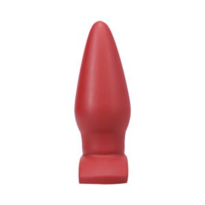 Alternative view of Tantus Ringo Anal Plug Crimson (Bag)