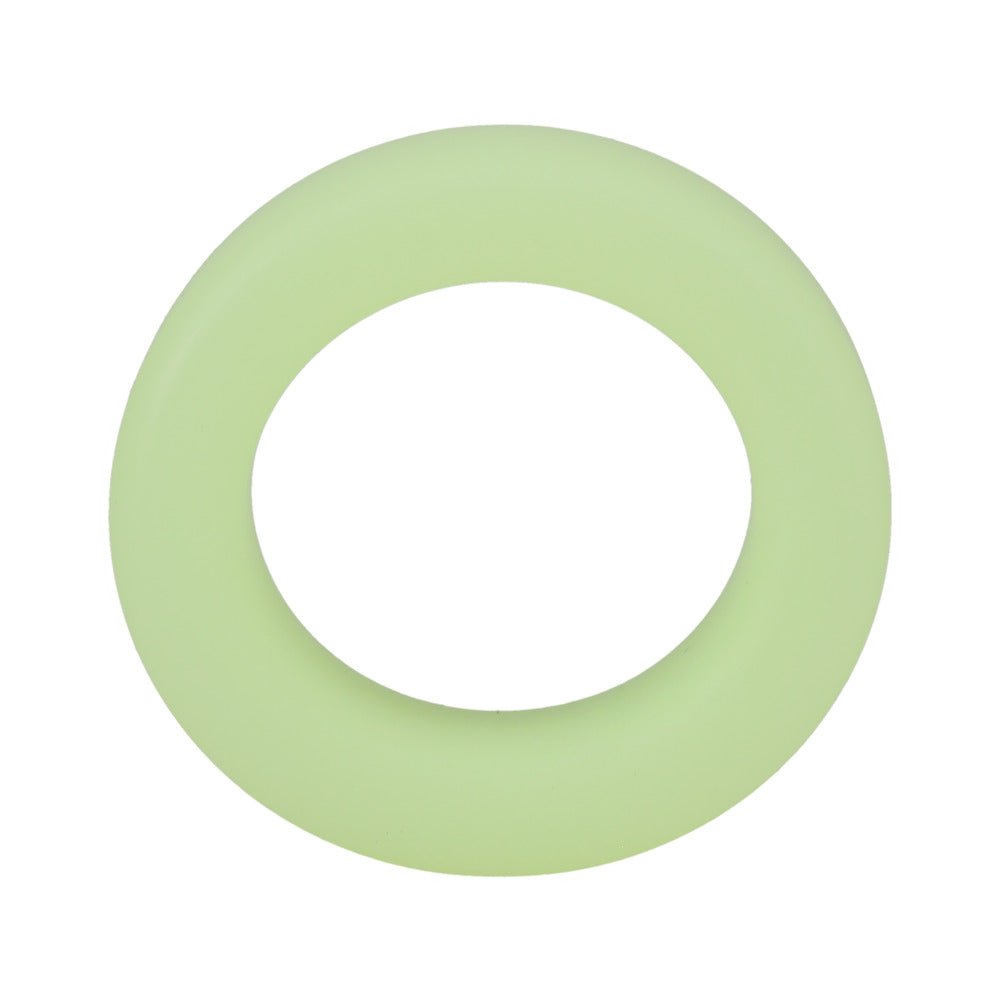 Rock Solid Sila-Flex Glow-in-the-Dark Big O C-Ring Green - Image 2