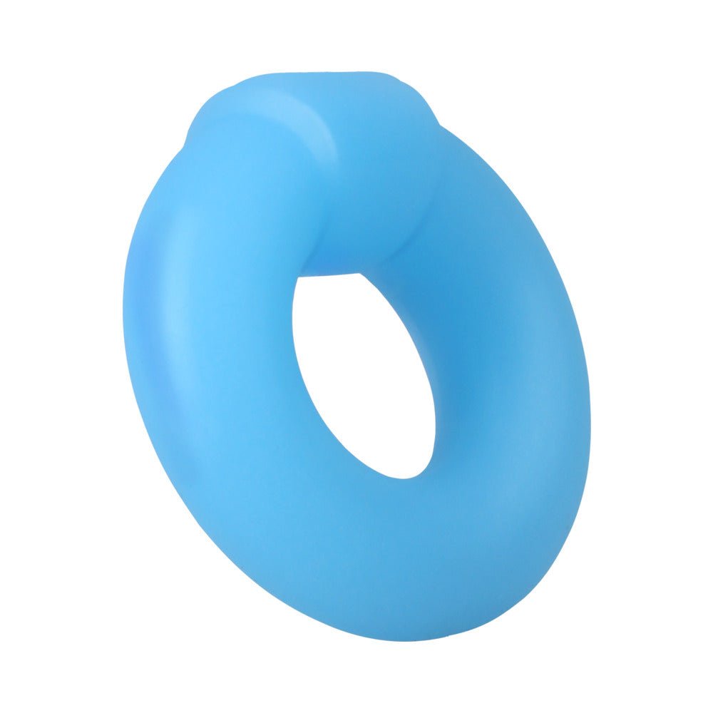 Rock Solid Sila-Flex Glow-in-the-Dark Mega Ring Blue - Image 3