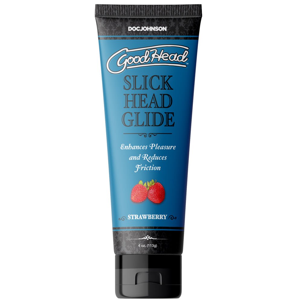 GoodHead Slick Head Glide Strawberry 4 oz. - Image 2
