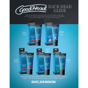 Alternative view of GoodHead Slick Head Glide Watermelon 4 oz. Bulk