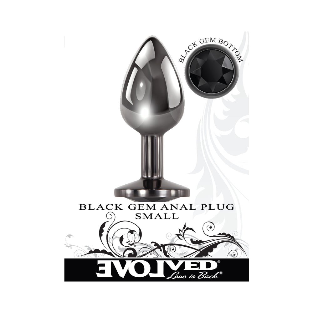 Evolved Black Gem Anal Plug Small - Image 7