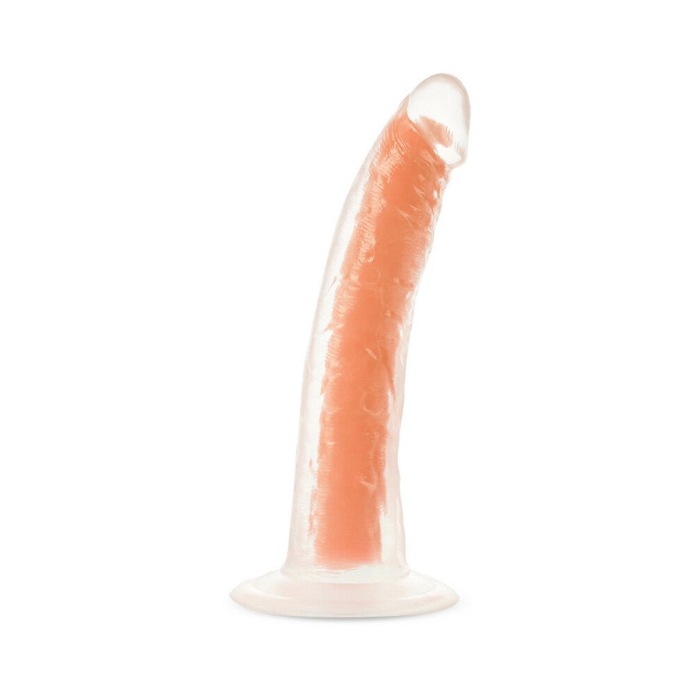 Neo Elite Glow in the Dark Viper 7 in. Dual-Density Dildo Neon Orange - Image 2