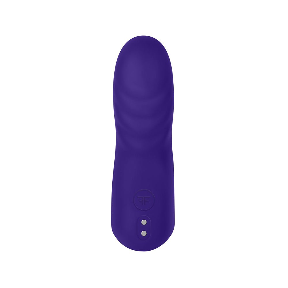 FemmeFunn Dioni Rechargeable Silicone Finger Vibrator Large Dark Purple - Image 3