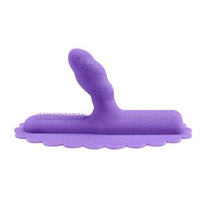 Alternative view of The Unicorn Uni Horn Twisted Textured Silicone Attachment