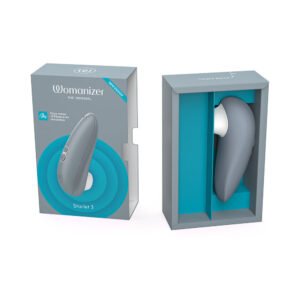 Alternative view of Womanizer Starlet 3 Rechargeable Silicone Compact Pleasure Air Clitoral Stimulator Gray
