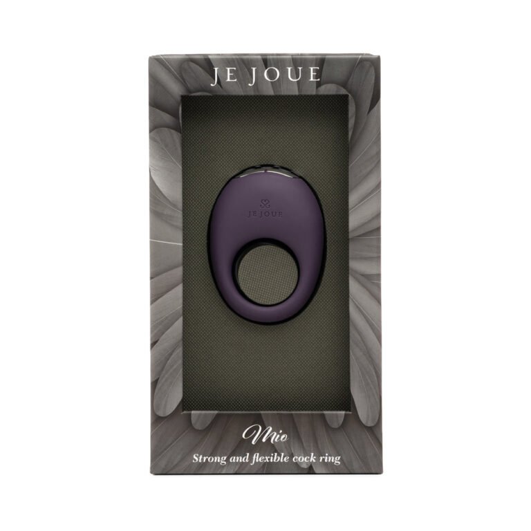 Je Joue Mio Rechargeable Vibrating Silicone Cock Ring Purple