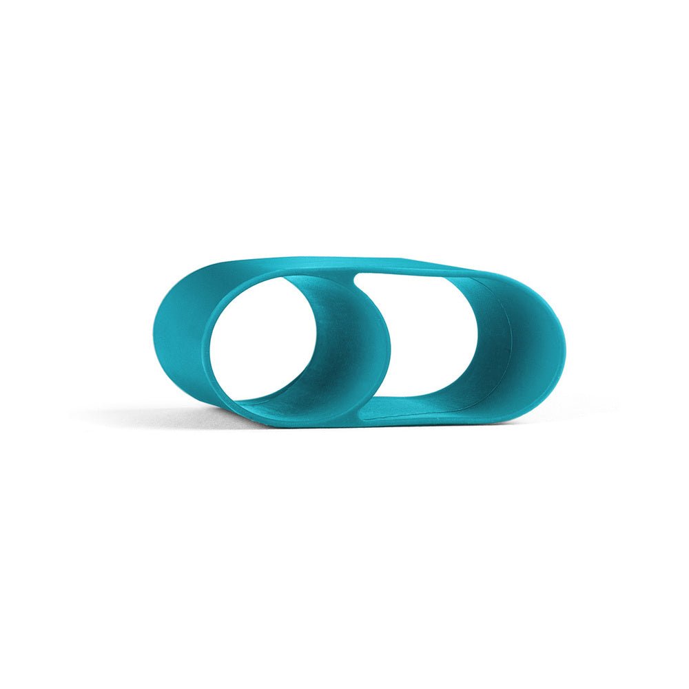 Je Joue Classic Bullet Vibrator Rechargeable Silicone with Finger Sleeve Teal - Image 7