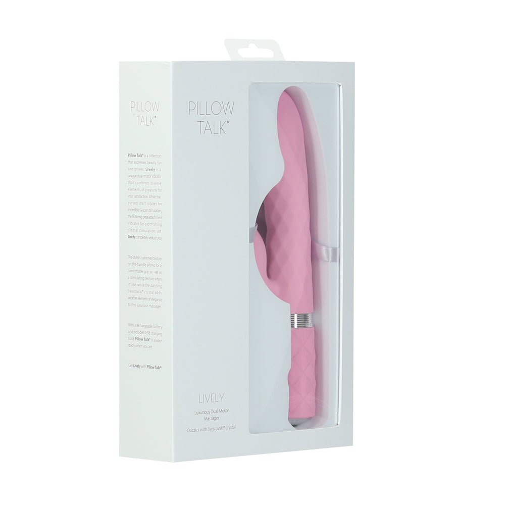 Pillow Talk Lively Dual Stimulator Pink - Image 2