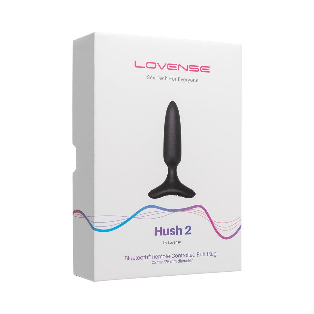 Lovense Hush 2 Bluetooth Remote-Controlled Vibrating Butt Plug XS 1 in. - Image 5