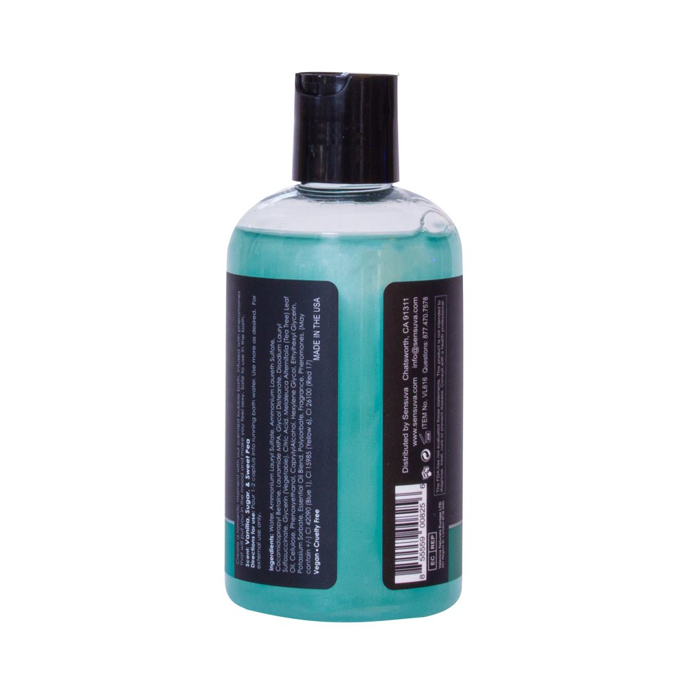 Sensuva Big Flirt Pheromone-Infused Bubble Bath Sweet Temptation 8 oz. - Image 2
