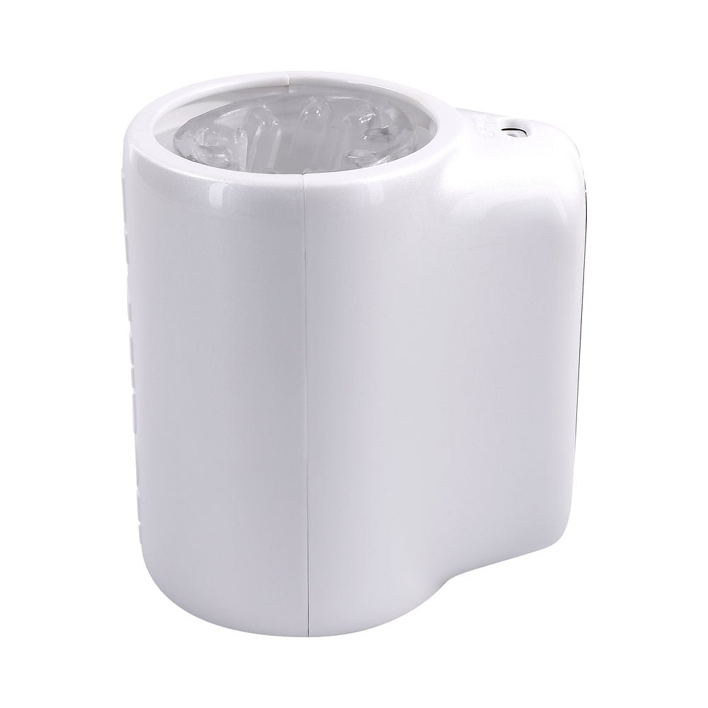 Playboy Spin Doctor Rechargeable Spinning Stroker TPE Sleeve White - Image 5
