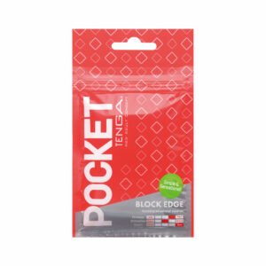 Alternative view of Tenga Pocket Masturbator Sleeve Block Edge