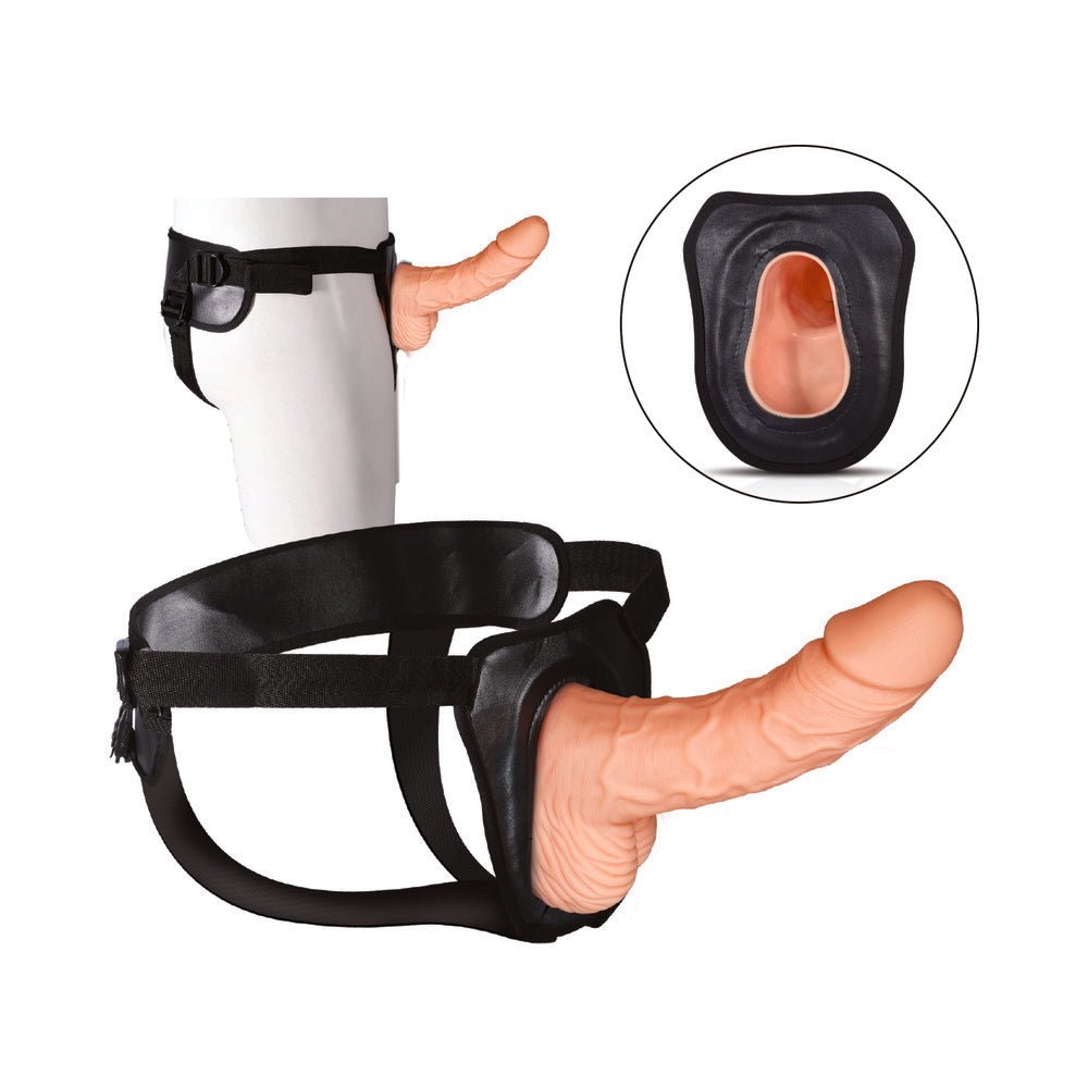 Erection Assistant Hollow Strap-On 8 in. White - Image 4