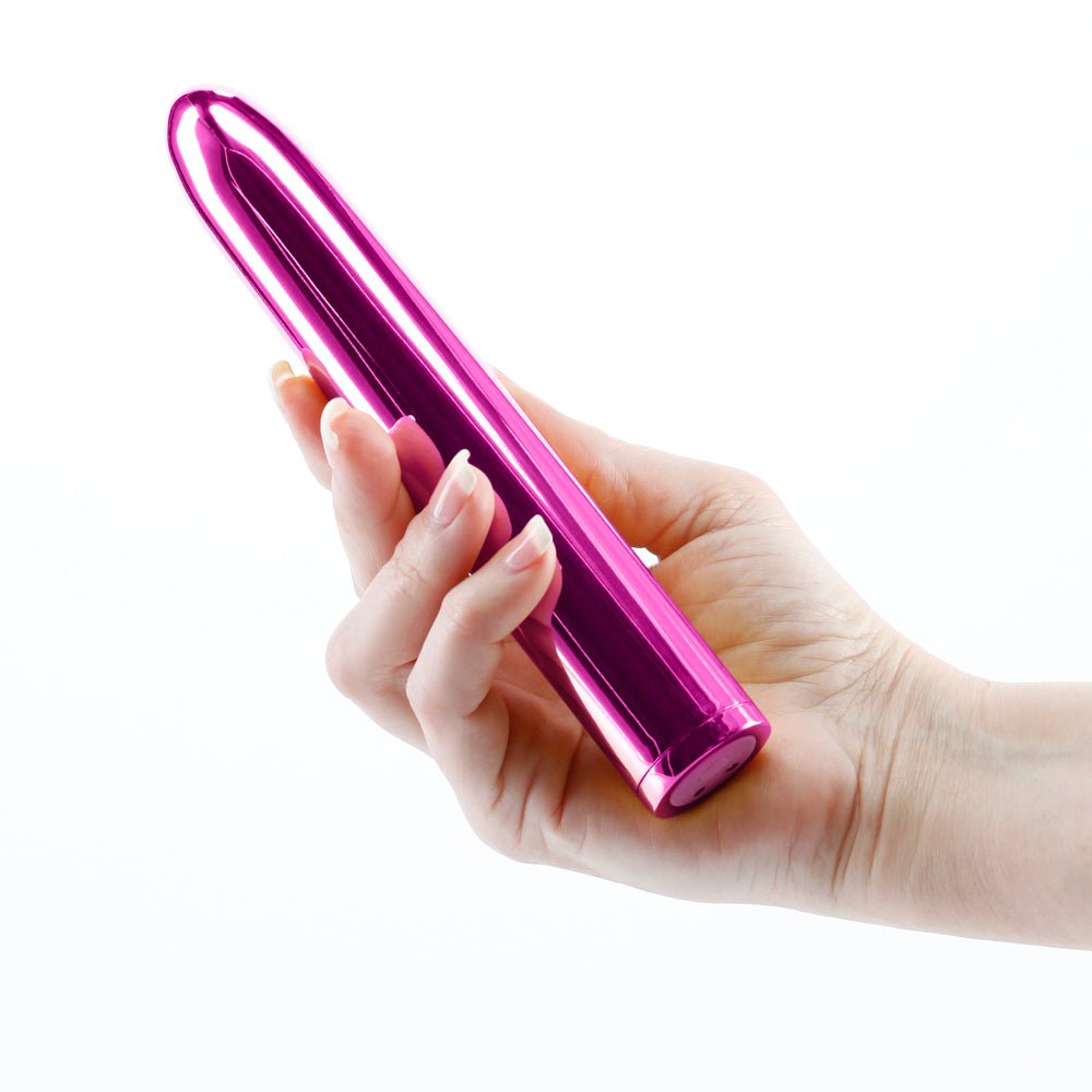 Chroma Rechargeable Vibe 7 in. Pink - Image 3