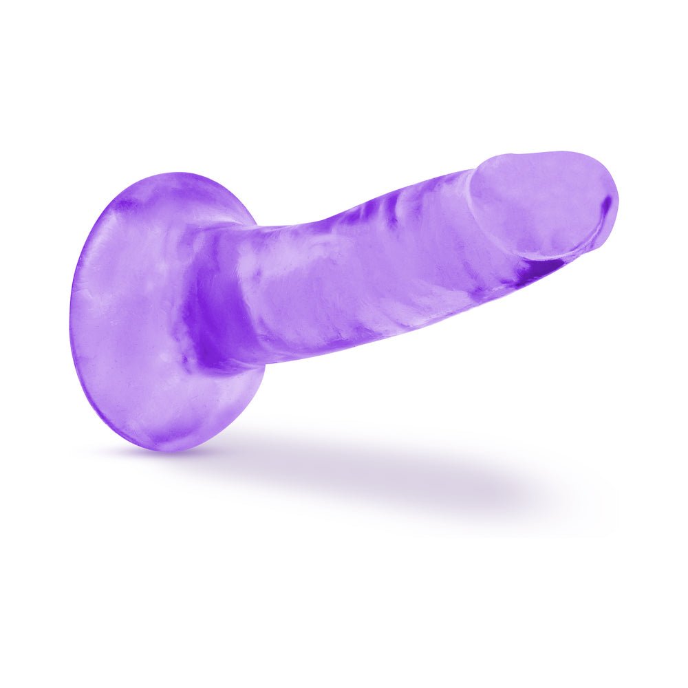 B Yours Plus Hard n'' Happy 5 in. Dildo Purple - Image 4