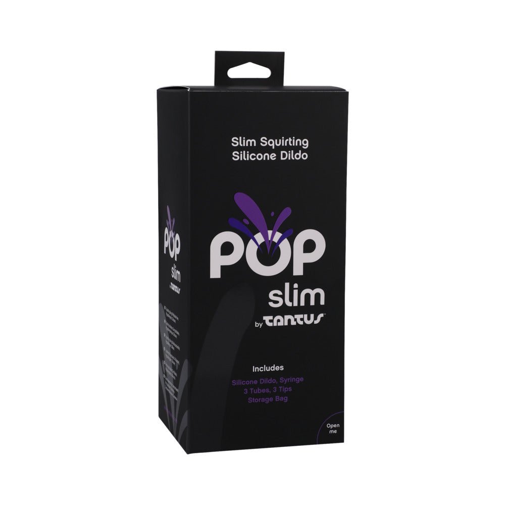 Tantus POP Slim Squirting Dildo Midnight - Image 7