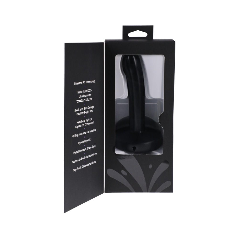 Tantus POP Slim Squirting Dildo Midnight - Image 8