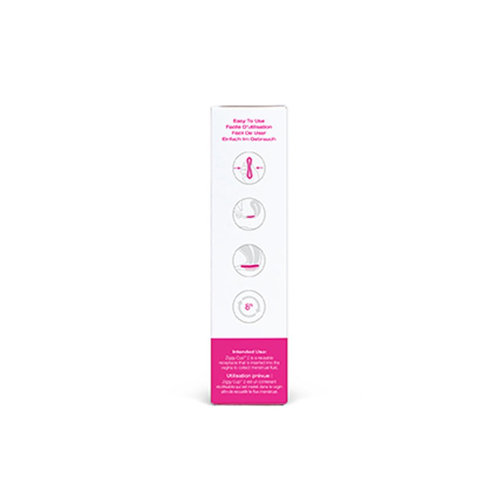 INTIMINA Ziggy Cup 2 Flat-Fit Menstrual Cup Size B - Image 5