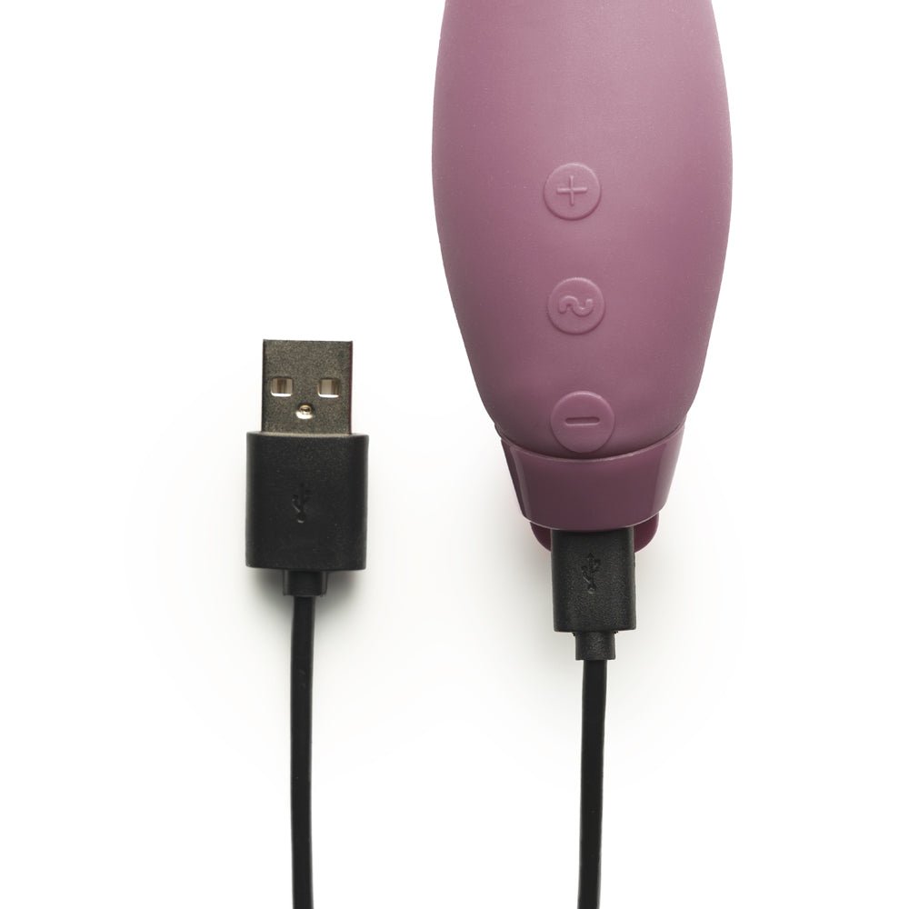 Je Joue Hera Rechargeable Silicone Rabbit Vibrator Purple - Image 5