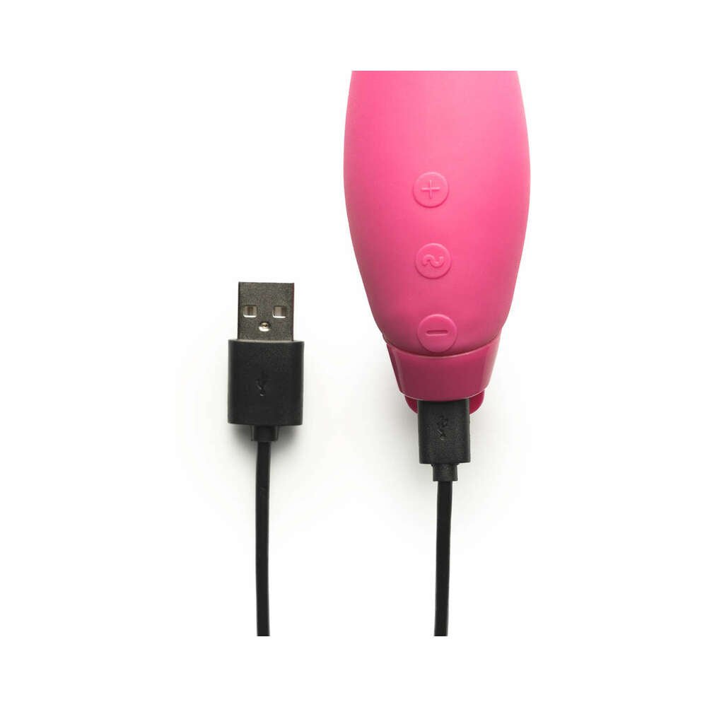 Je Joue Juno Rechargeable Silicone G-Spot Vibrator Fuchsia - Image 5