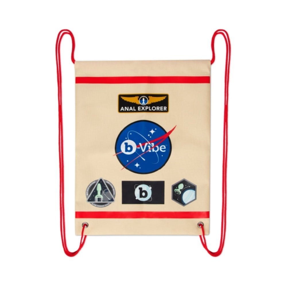 b-Vibe Limited Edition 10-Piece Asstronaut Glow-in-the-Dark Butt Play Set - Image 4