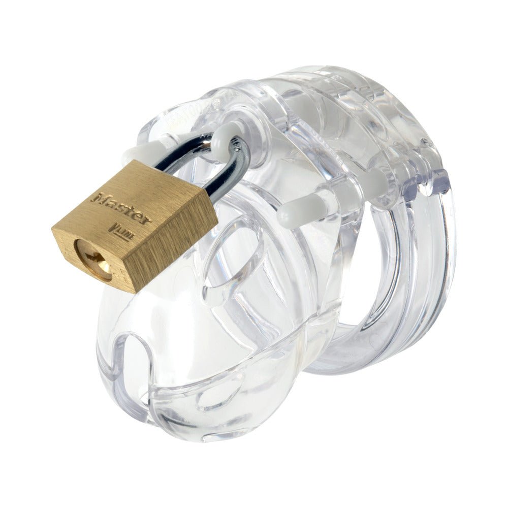 Mini Me Clear Male Chastity 1.25" Length - Image 2