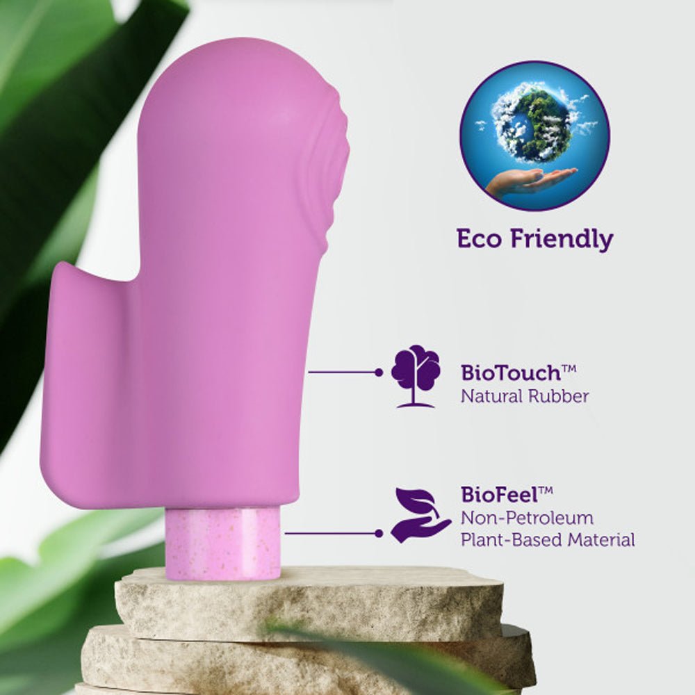 Blush Gaia Eco Delight Bullet Vibrator and Sleeve Purple - Image 4