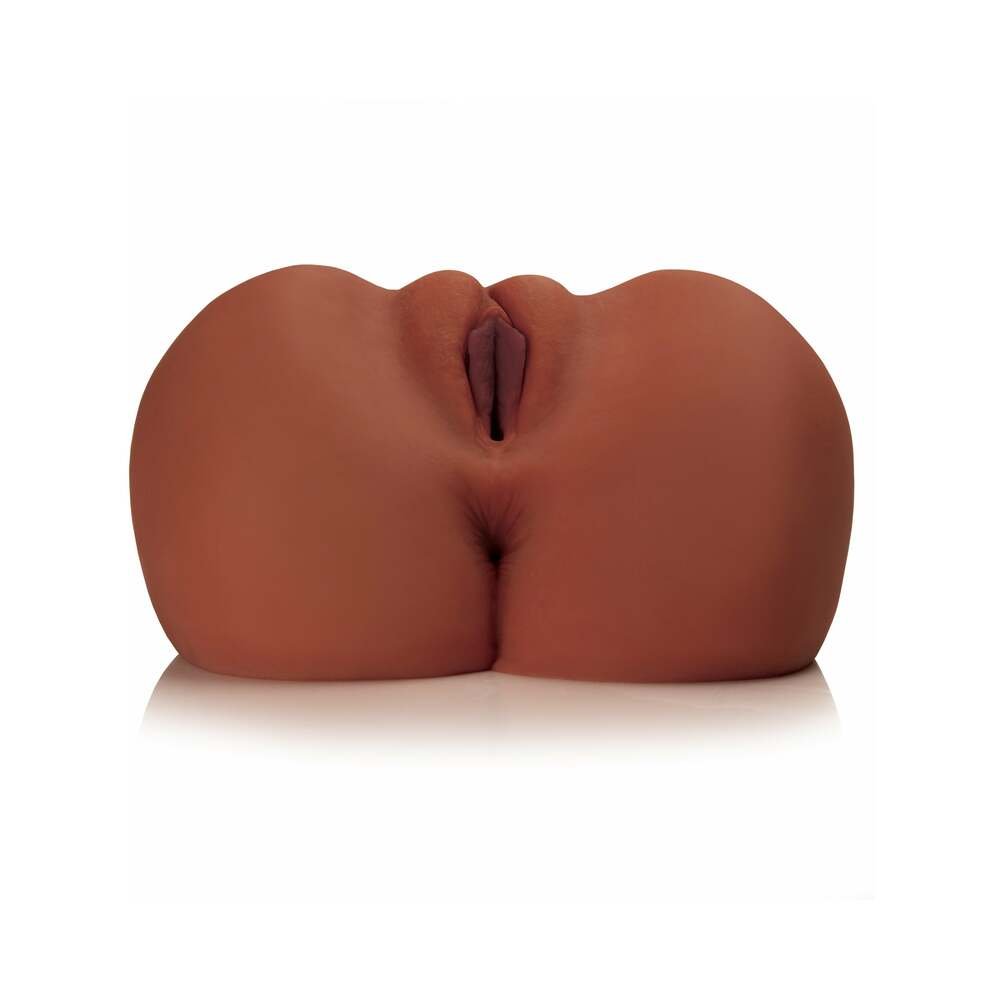 PDX Plus EZ Bang Torso Dual Entry Masturbator Brown - Image 4