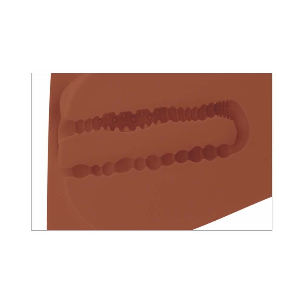 PDX Plus EZ Bang Torso Dual Entry Masturbator Brown - Image 6