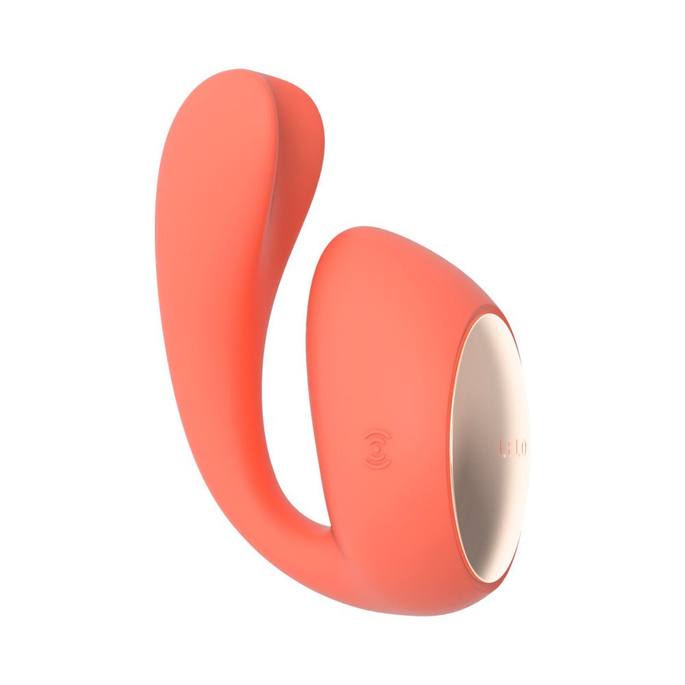 LELO IDA WAVE Rechargeable Dual Stimulator Coral Red - Image 5