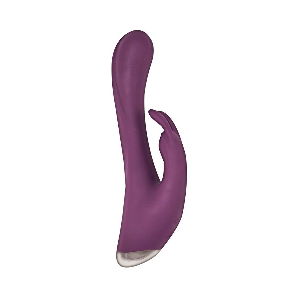Princess Bunny Tickler Dual Stimulator Silicone Purple - Image 2