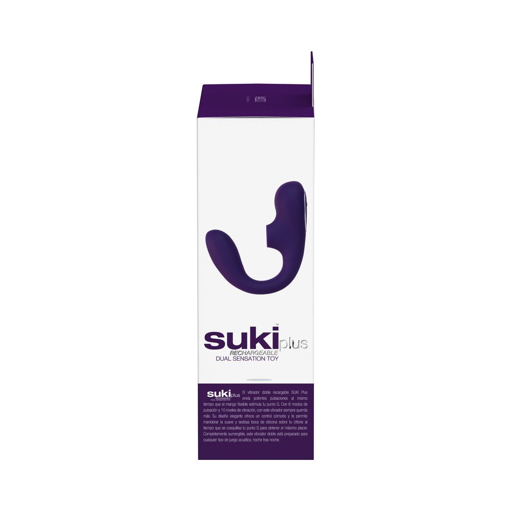 VeDO Suki Plus Rechargeable Dual Sonic Vibe Deep Purple - Image 6