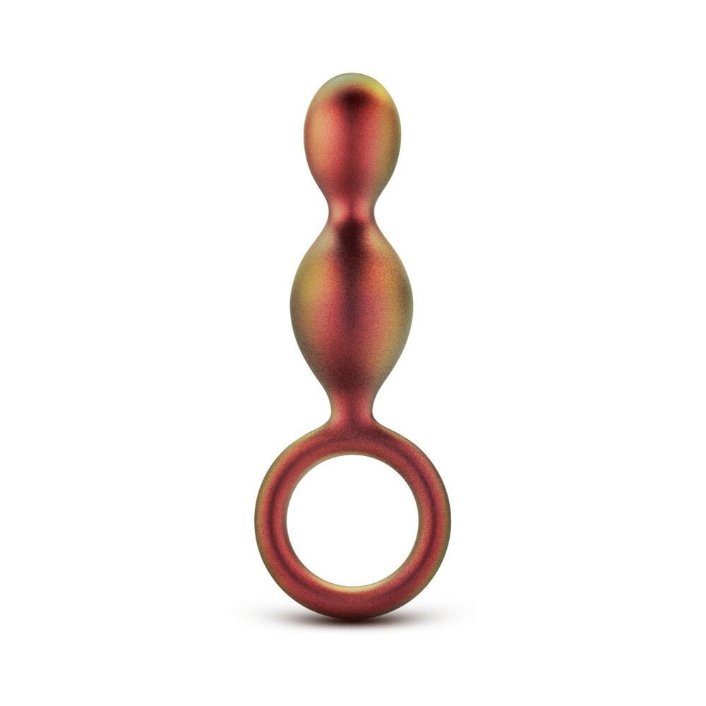 Anal Adventures Matrix Silicone Duo Loop Plug Copper - Image 2