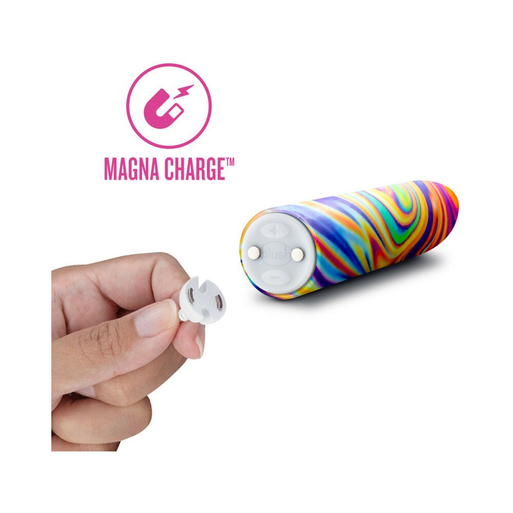Limited Addiction Psyche Power Vibe Rechargeable Bullet Rainbow - Image 6