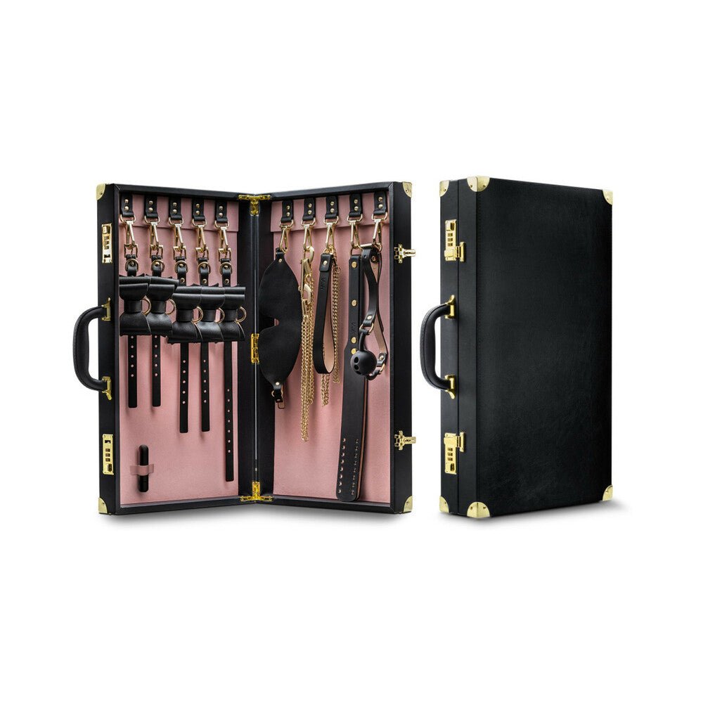 Temptasia Safe Word 10-Piece Bondage Kit with Suitcase Black - Image 2