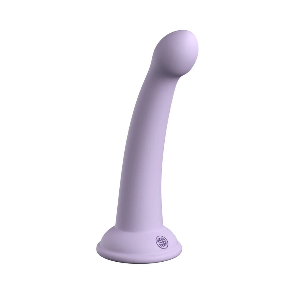 Dillio Platinum Collection Secret Explorer 6 in. Silicone Dildo Purple - Image 2