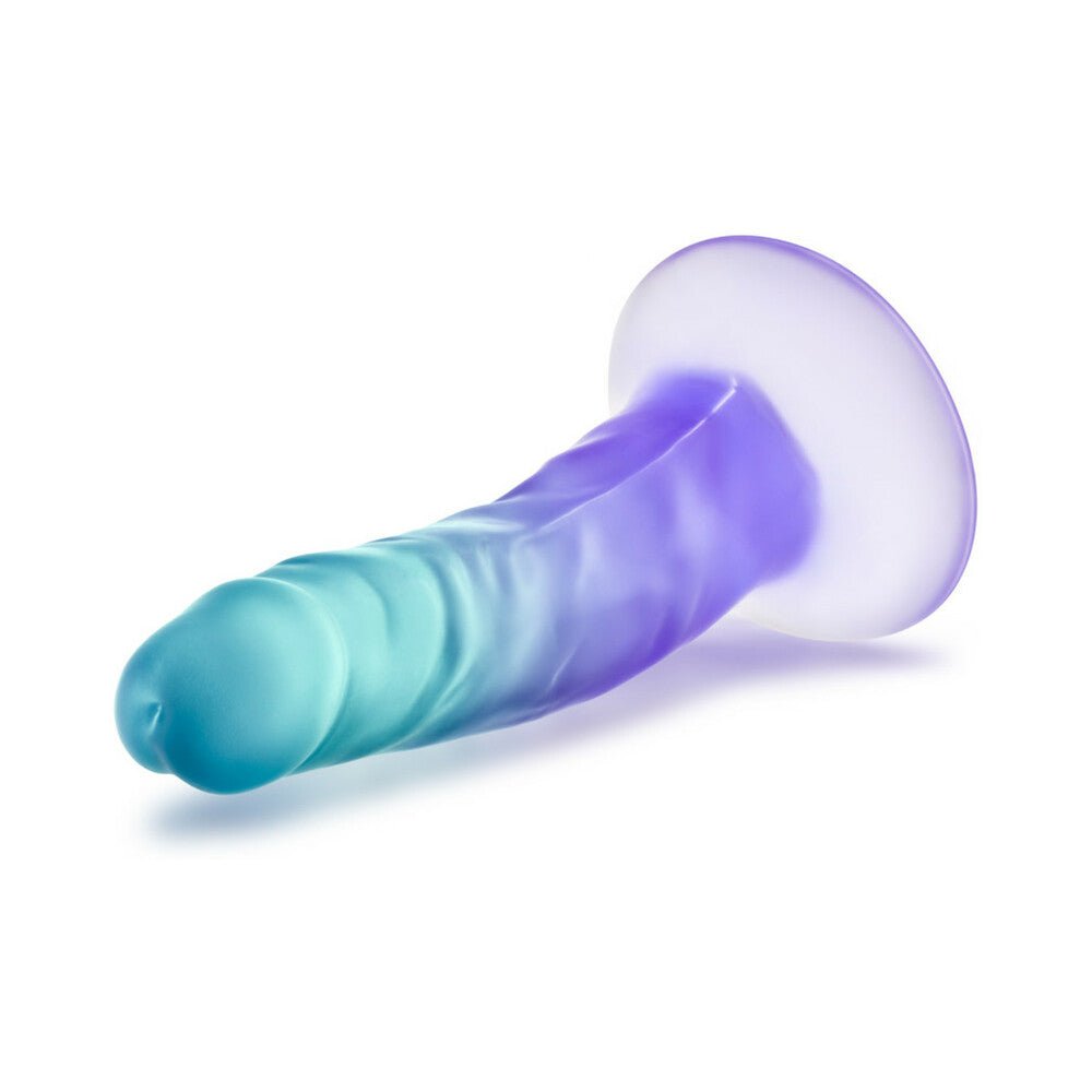 B Yours Morning Dew 5 in. Dildo Sapphire - Image 4