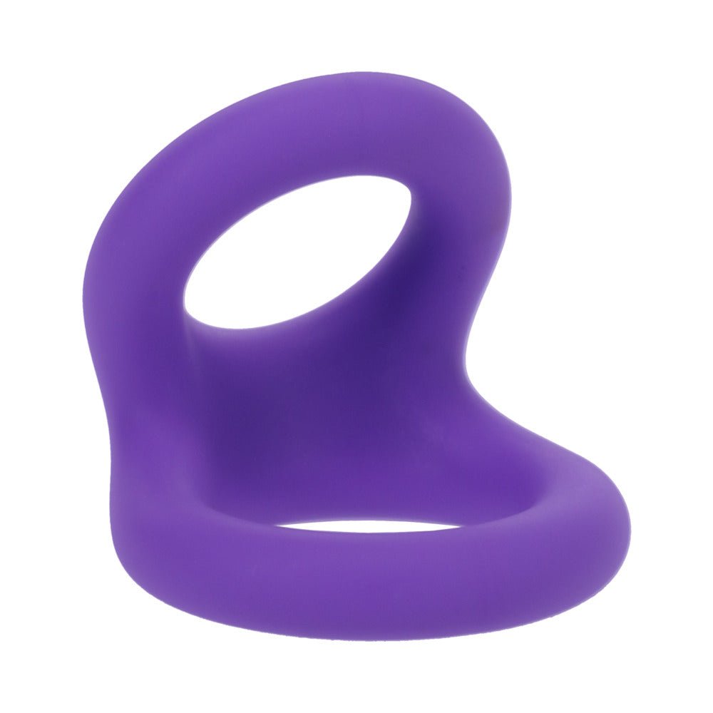 Tantus Uplift C-Ring Cock and Ball Sling Lilac - Image 3