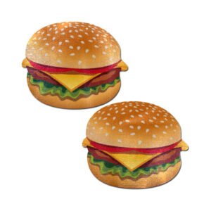 Alternative view of Pastease Burger: Delicious Cheeseburger Nipple Pasties